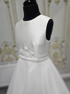 SALE COMMUNION DRESS KOKO Girls White Communion Dress:- KO25825/826