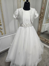 Load image into Gallery viewer, SALE COMMUNION DRESS KOKO Girls White Communion Dress:- KO25814/816 Age 5 &amp; 6
