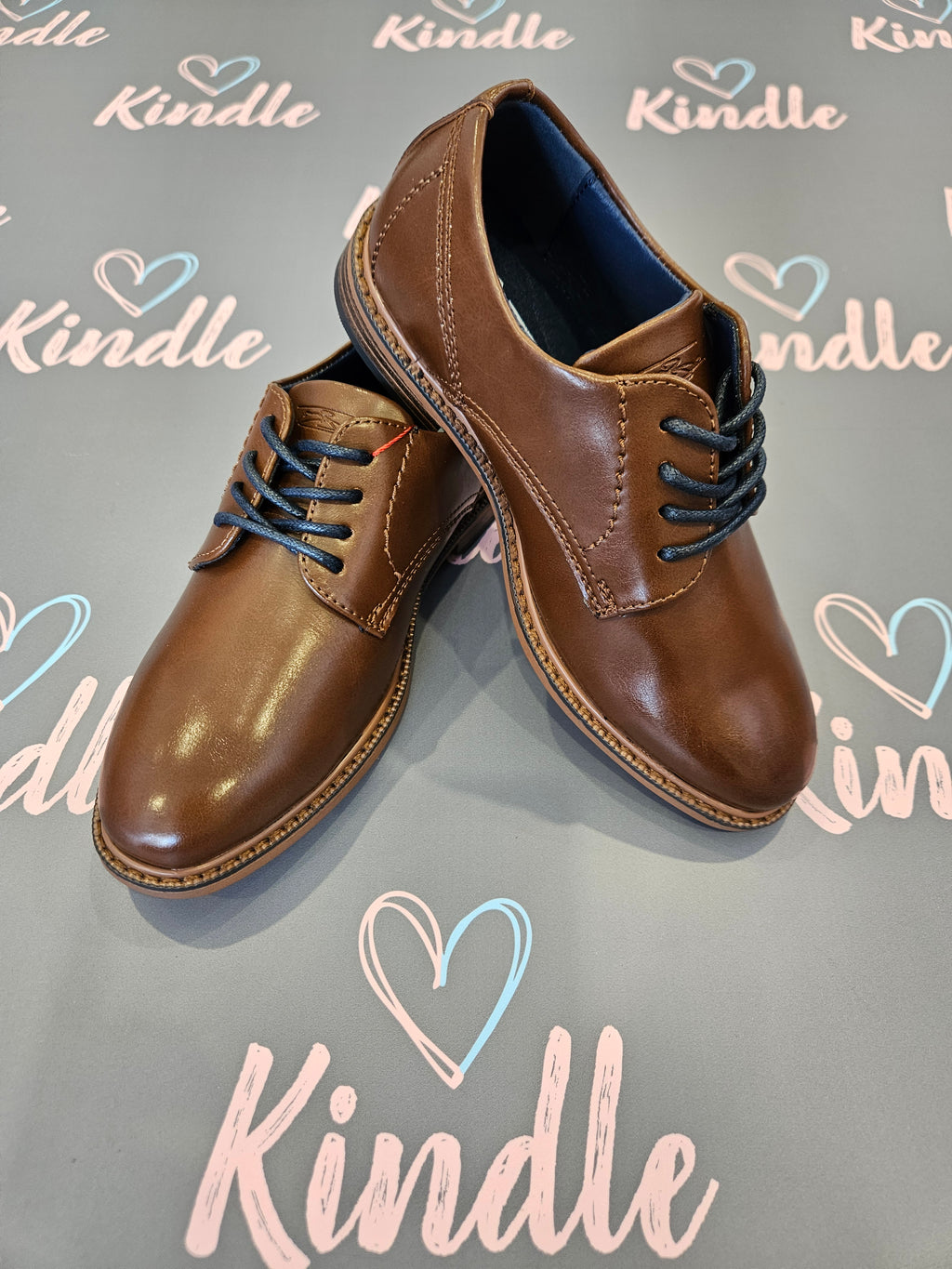 Tommy Bowe Sheahan Boys Shoes:- Camel