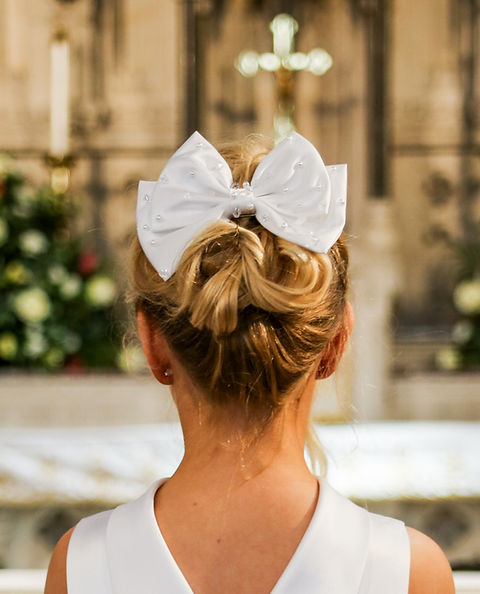 Crystal & Pearl Hollywood Hair Bow 03