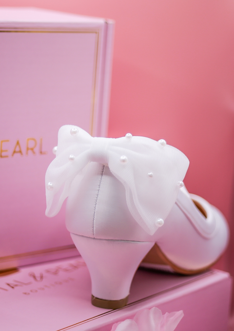 Crystal & Pearl Lexi Heel Shoe