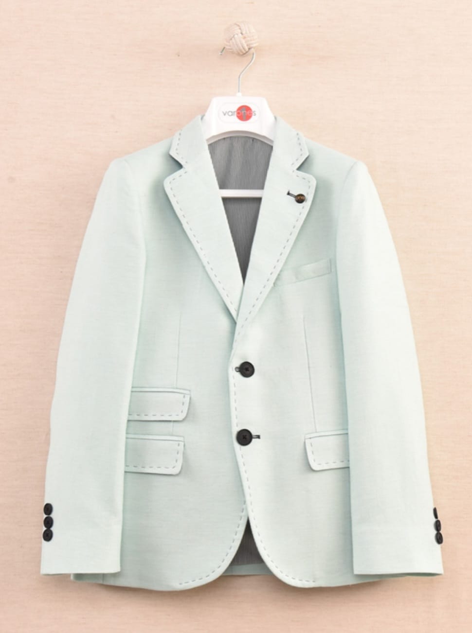 One Varones Boys Mint Green Blazer:- 10-04069-80