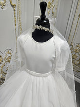 Load image into Gallery viewer, KINDLE EXCLUSIVE Girls White Communion Dress:- PJ106
