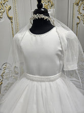 Load image into Gallery viewer, KINDLE EXCLUSIVE Girls White Communion Dress:- PJ106
