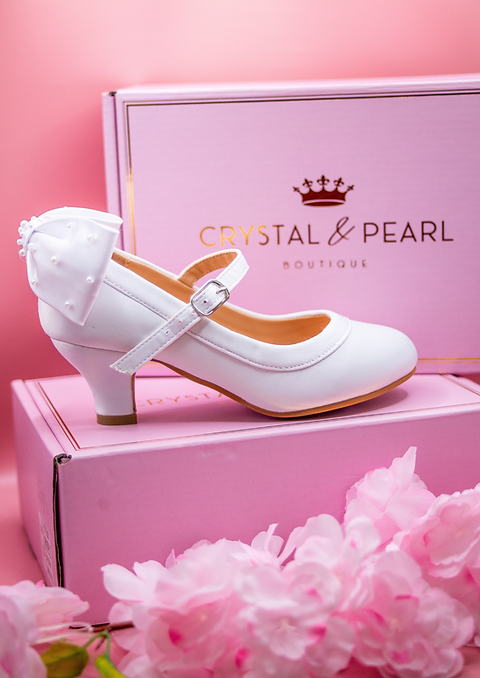 Crystal & Pearl Casablanca Heel Shoe