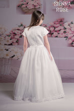 Load image into Gallery viewer, SALE COMMUNION DRESS Sienna Rose By Sweetie Pie Girls White Communion Dress:- SR707 AGE 7, 8 &amp; 10
