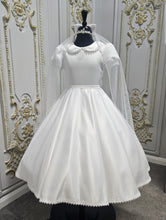 Load image into Gallery viewer, KINDLE EXCLUSIVE Girls White Communion Dress:- PJ105
