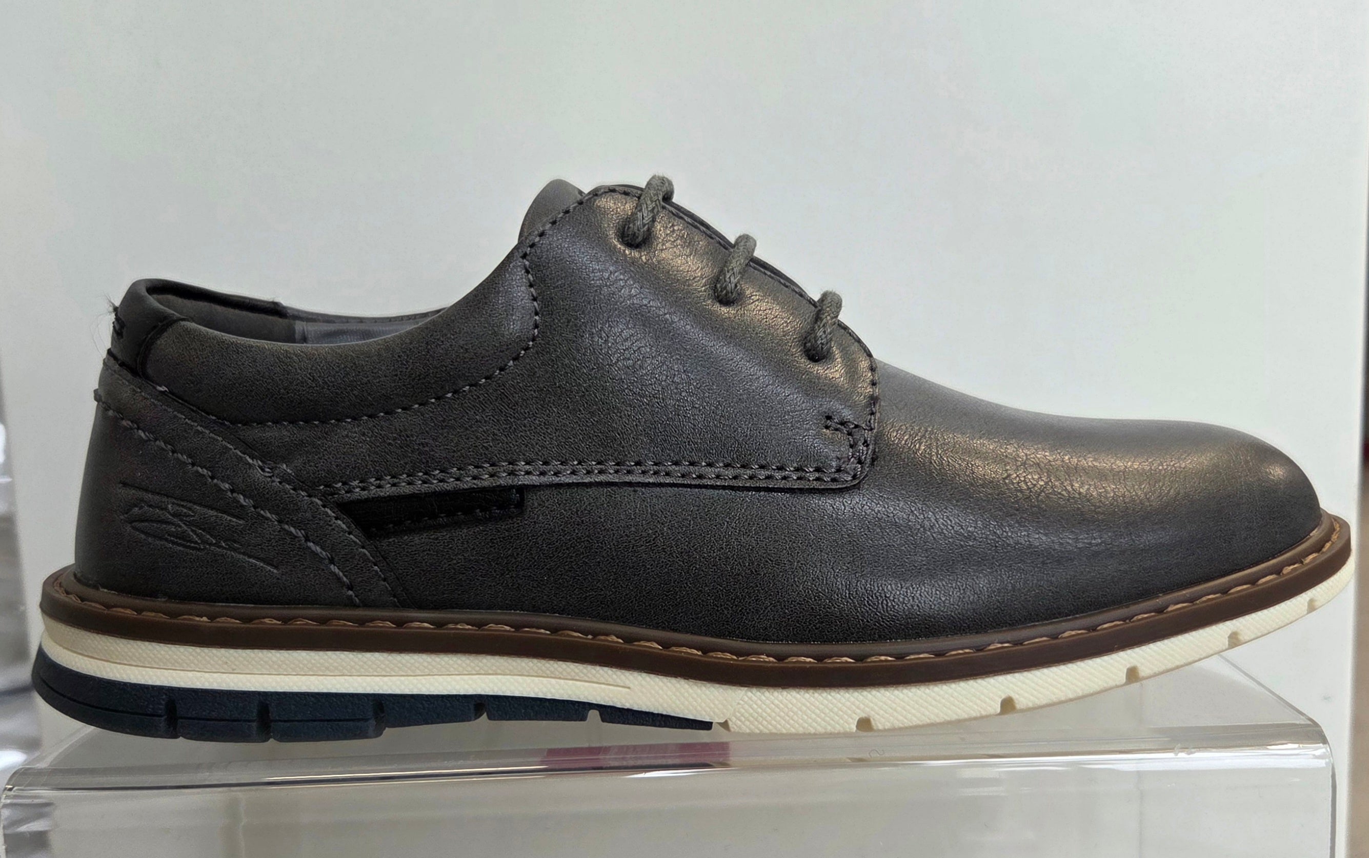 Tommy Bowe Greaves Boys Shoes:- Slate