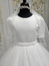 Load image into Gallery viewer, KINDLE EXCLUSIVE Girls White Communion Dress:- PJ106
