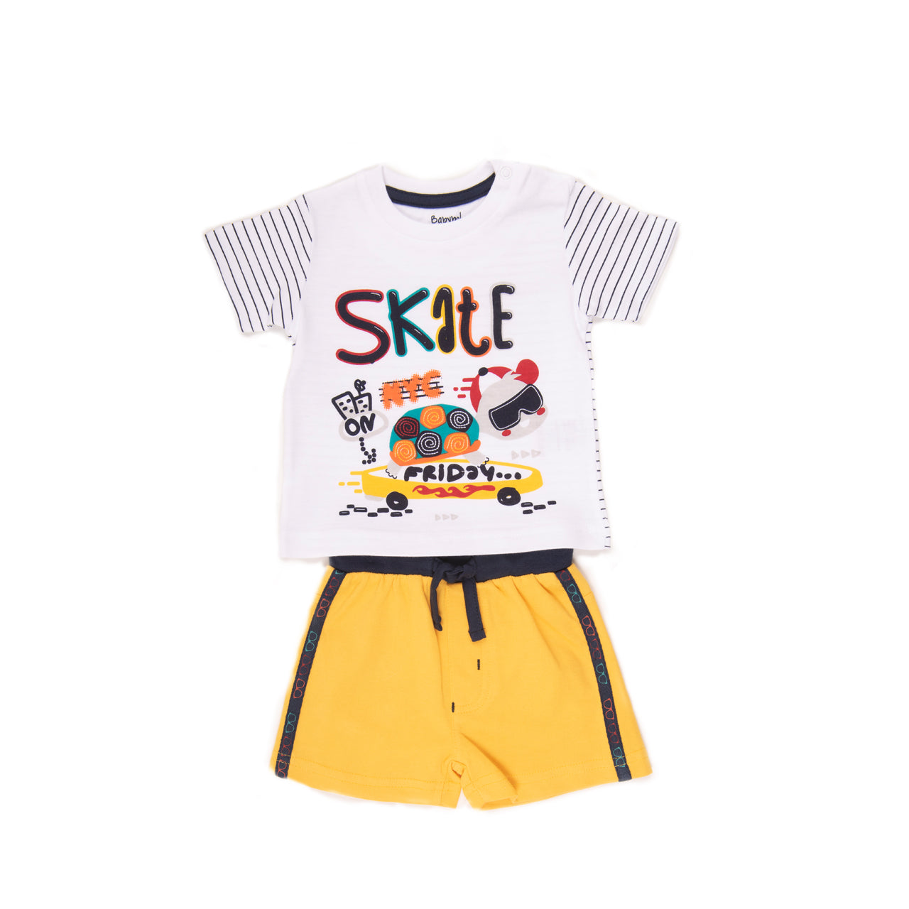 SUMMER SALE Babybol Boys Yellow Shirts & T-Shirt LAST ONE AGE 12 MTHS