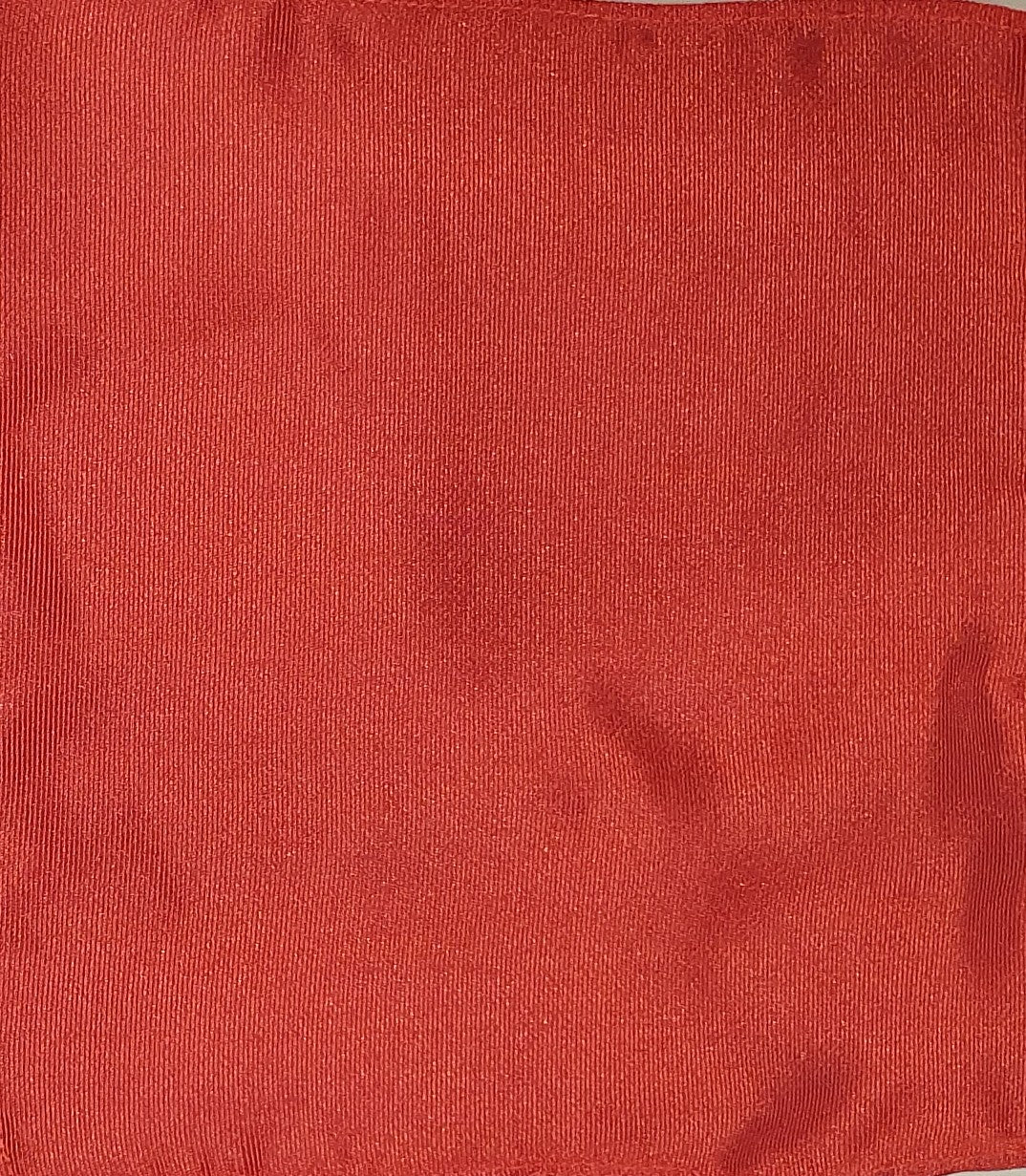 SALE One Varones Boys Red Pocket Square