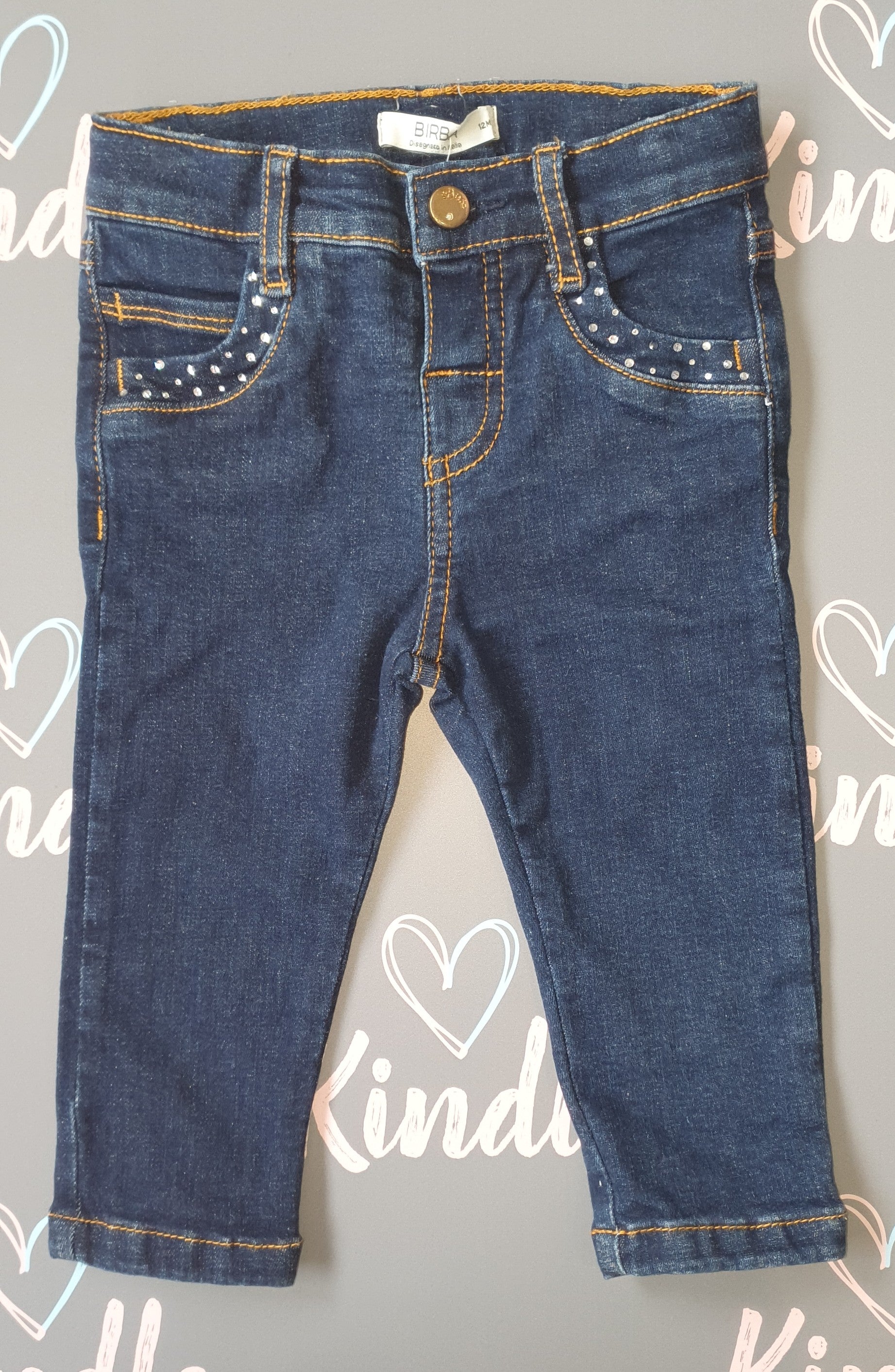 SUMMER SALE Birba Girls Jeans LAST ONE 12MTHS