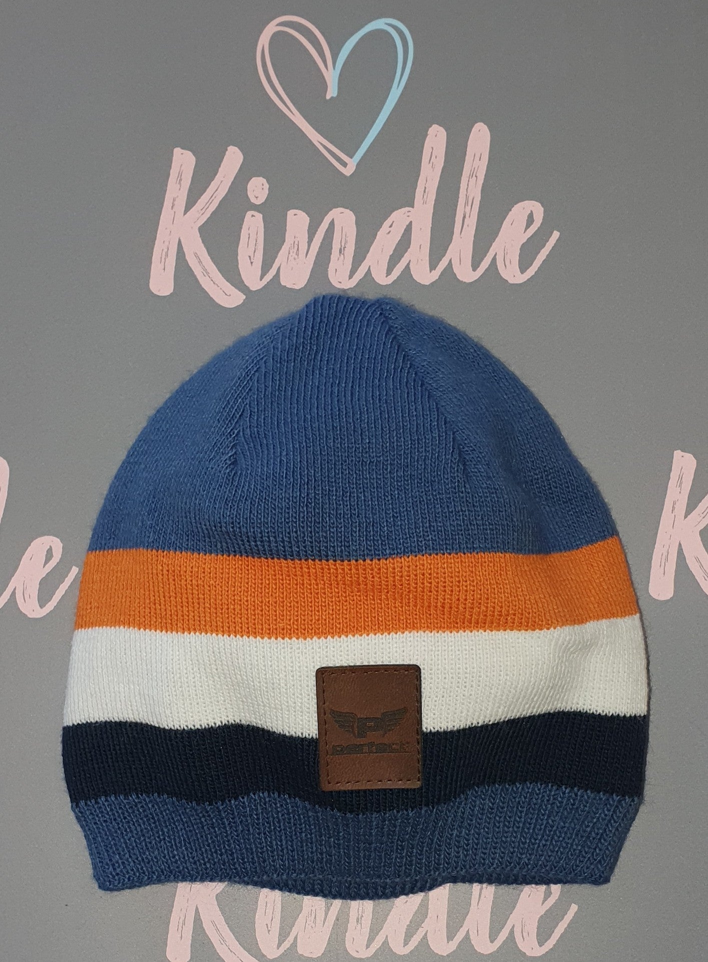 SALE Baby Boys Blue Stripe Hat