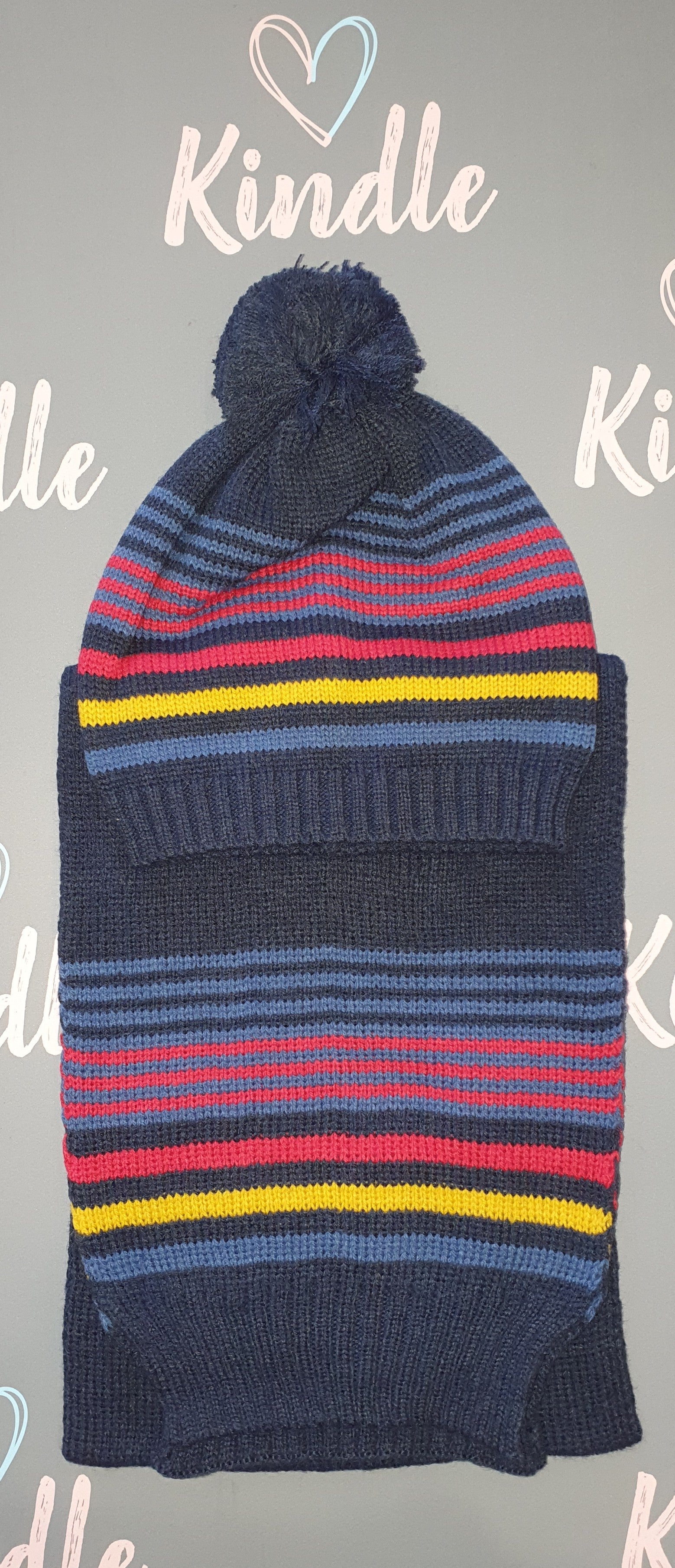 SUMMER SALE Birba Baby Boys Hat & Scarf Set LAST ONE