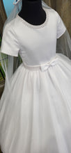 Load image into Gallery viewer, ExclusiveTo KINDLE Rosa Bella Girls White Communion Dress:- Megan
