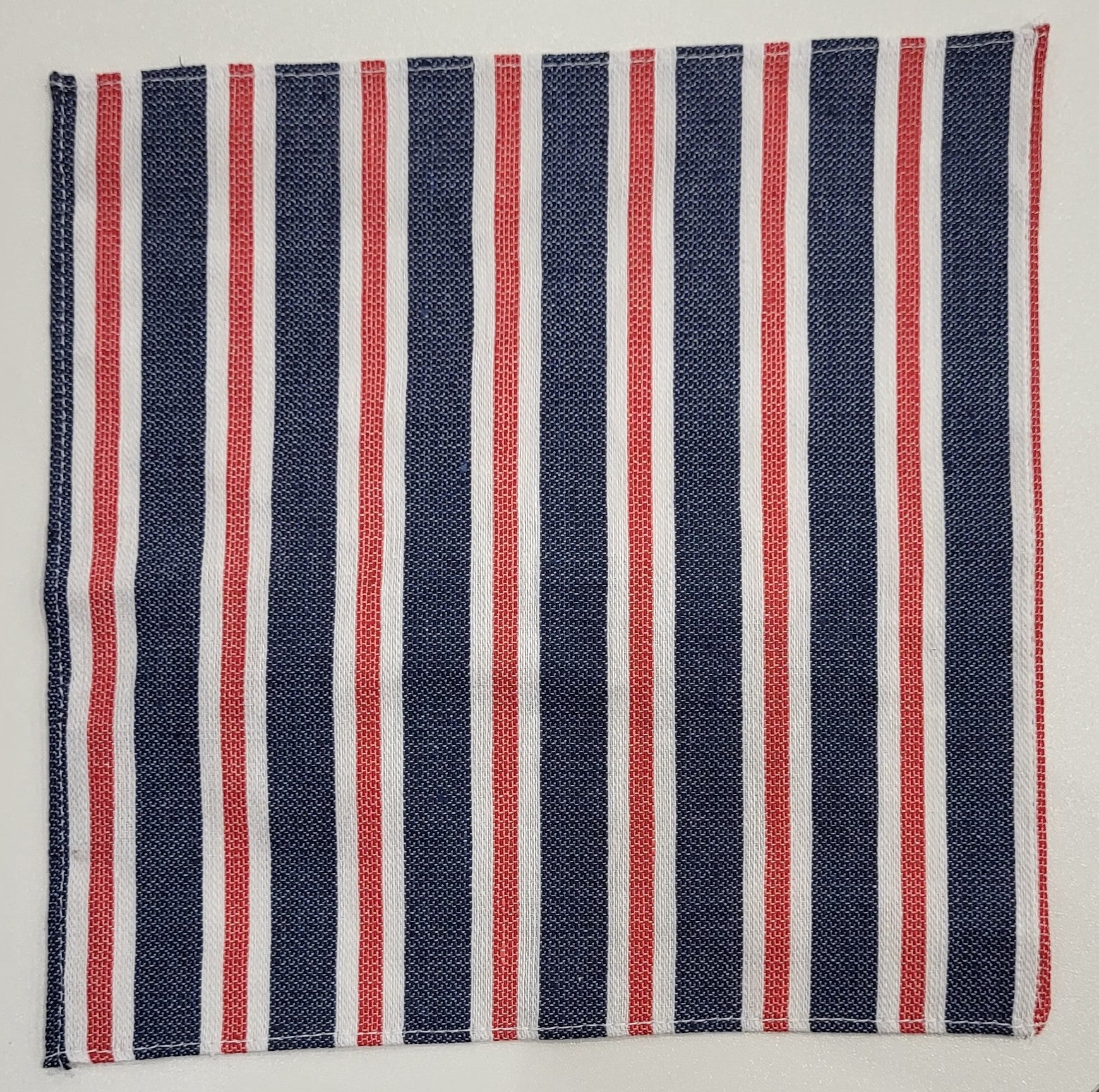 SALE One Varones Stripe Pocket Square