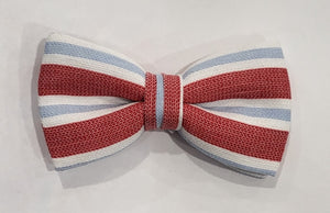 SALE One Varones Boys Stripe Bow Tie