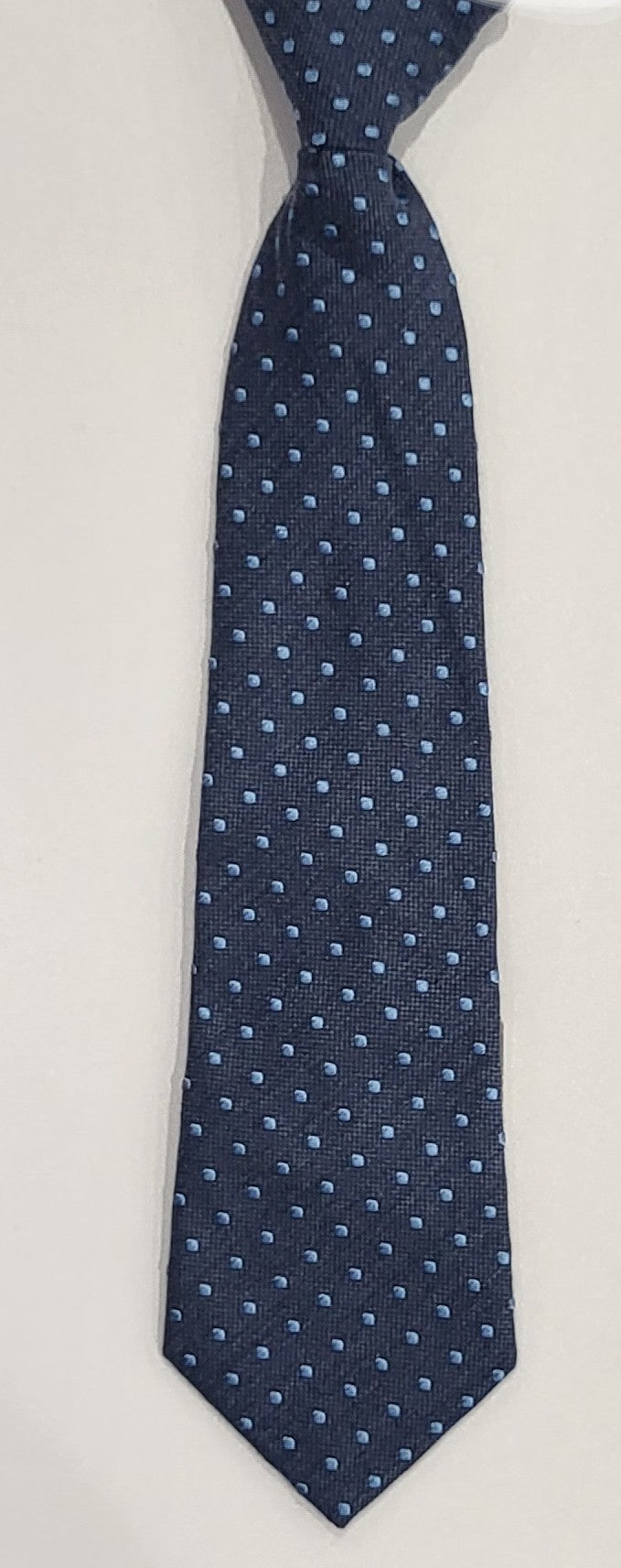 SALE One Varones Boys Tie With Pale Blue Spot