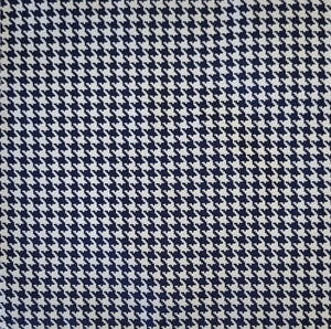 SALE One Varones Boys Navy & White Houndstooth Pocket Square