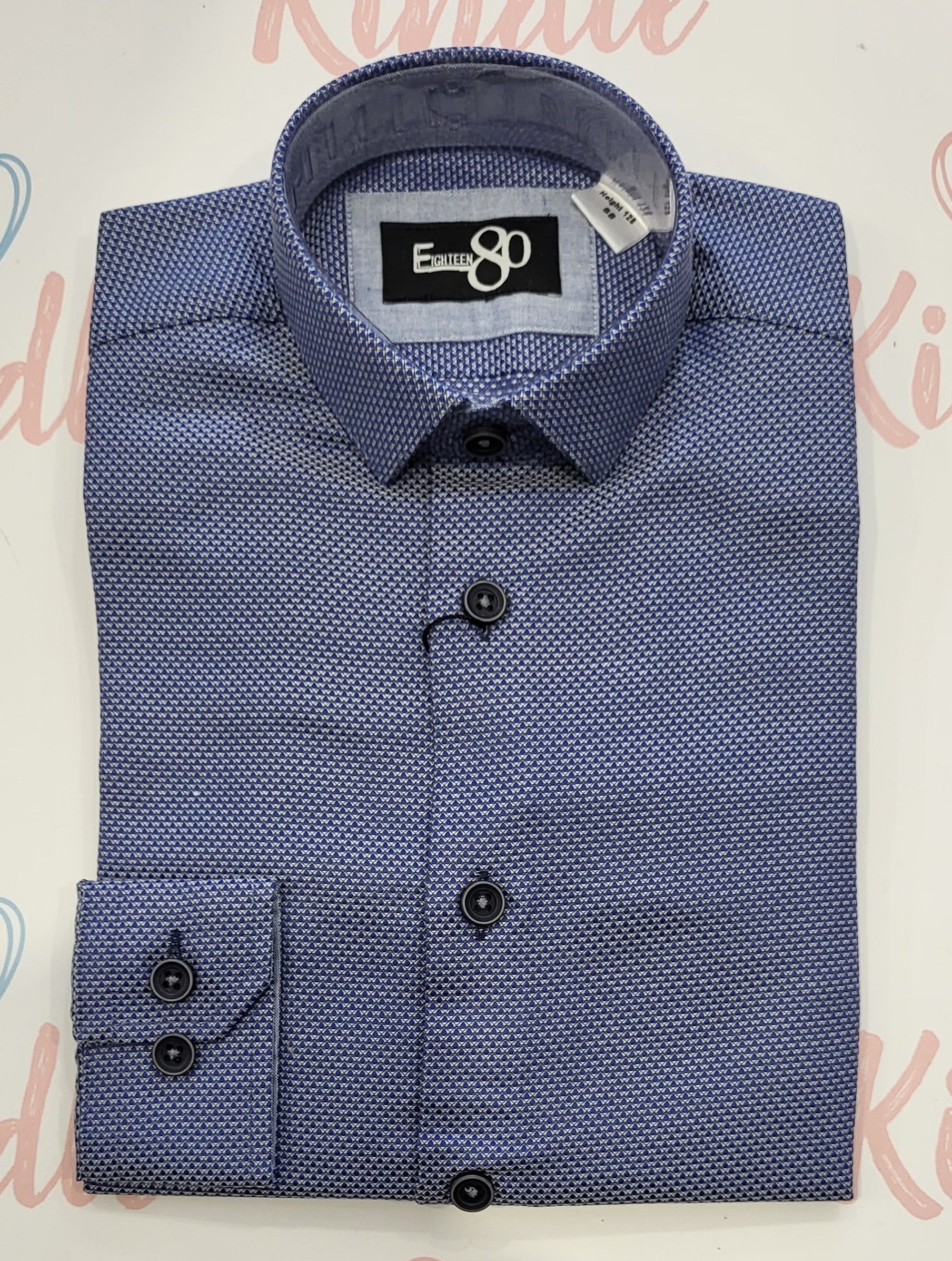 SALE 1880 Club Boys Dark Blue Shirt