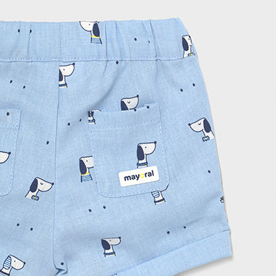 SUMMER SALE Mayoral Boys Fantasy shorts for newborn boy LAST ONE Age 4-6mths