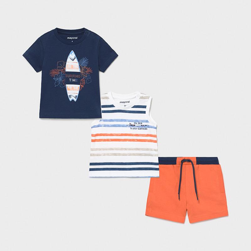 SUMMER SALE Mayoral Boys 3 Piece Surf Set LAST ONE 6MTHS