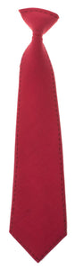 SALE One Varones Boys Red Tie With Navy Stitching