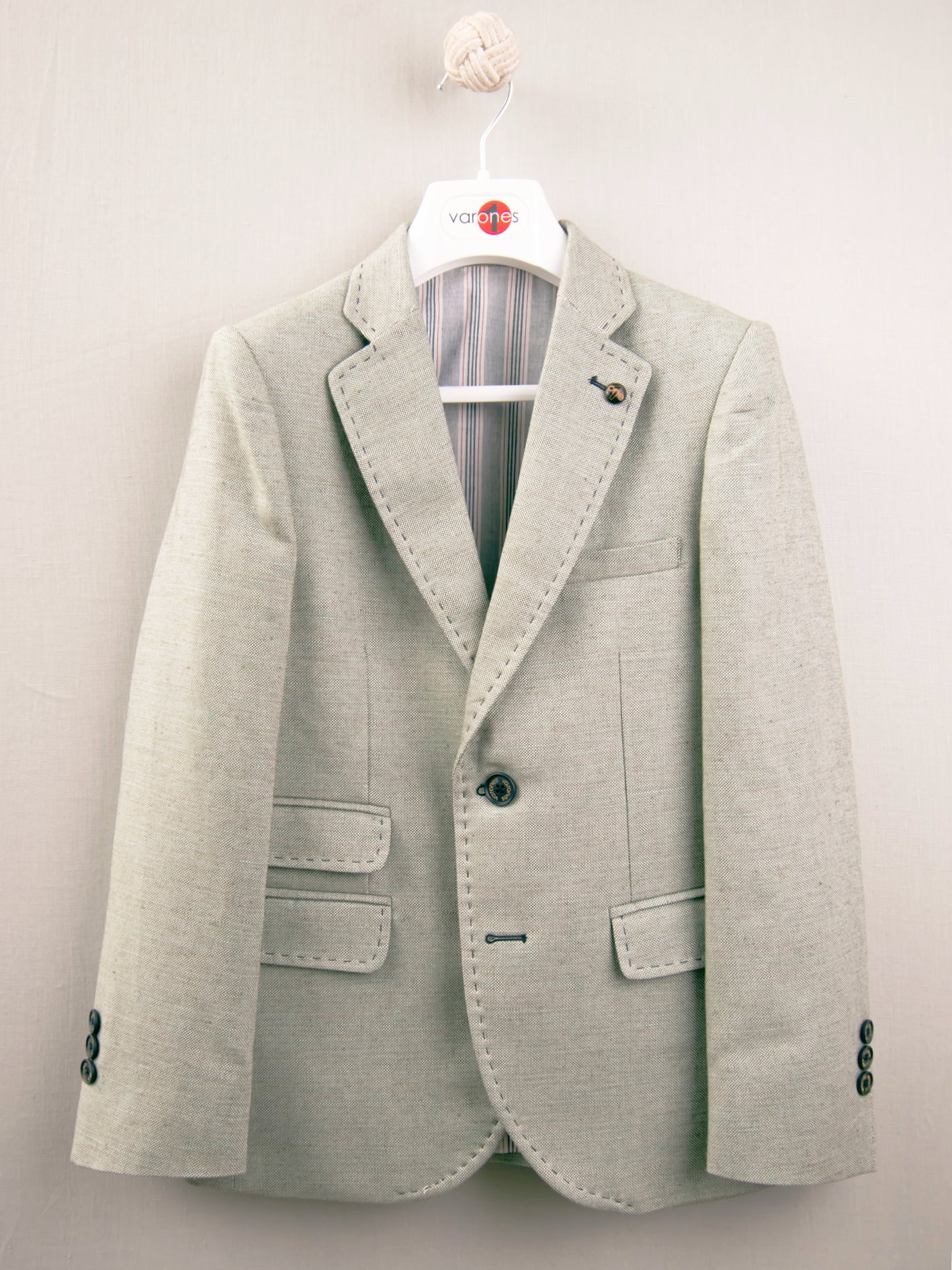 One Varones Boys Moss Green Blazer:- 10-0406984