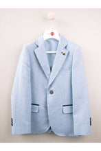 Load image into Gallery viewer, One Varones Boys Light Blue Blazer:- 10-0407070
