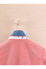 Load image into Gallery viewer, One Varones Boys Pink Stripe Blazer:-10-04078 40
