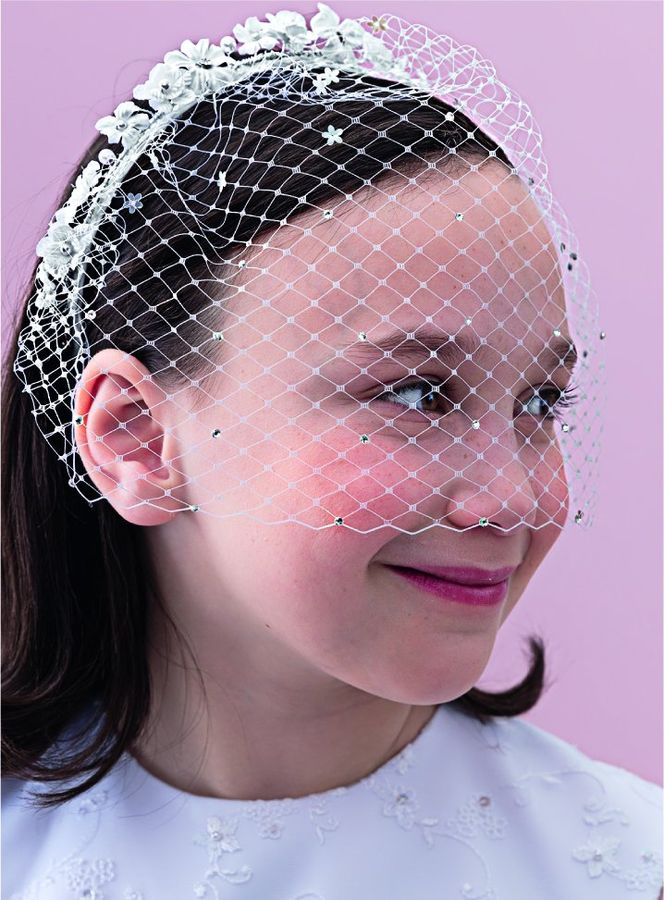 SALE COMMUNION ACCESSORY Emmerling Tiara Hair Accessory 2158