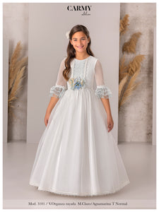 SAMPLE SALE DRESS Carmy Girls Holy Communion Dress:- 3101 AGE 8
