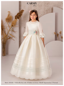 SAMPLE DRESS SALE Carmy Girls Communion Dress:- 3301EF AGE 6