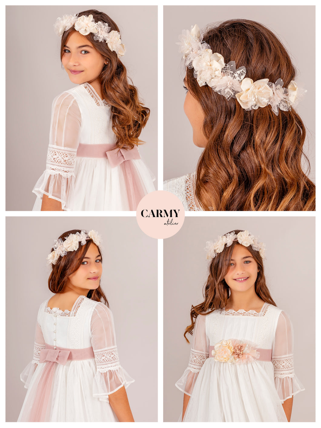 Carmy Girls Holy Communion Hair Accessory:- CC3618