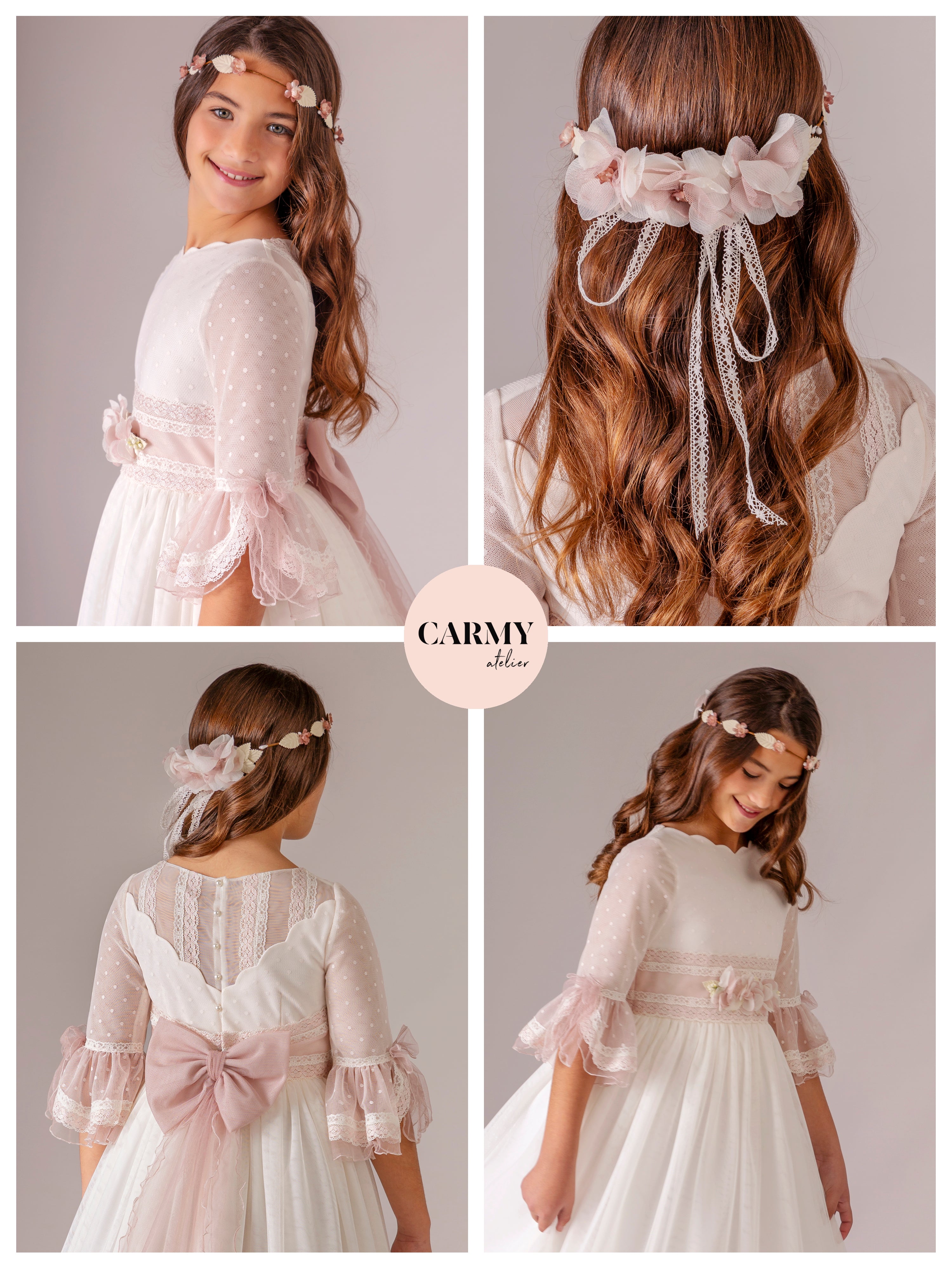 Carmy Girls Holy Communion Hair Accessory:- CC3628