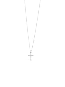 Absolute Jewellery Diamante Cross Necklace HCC106