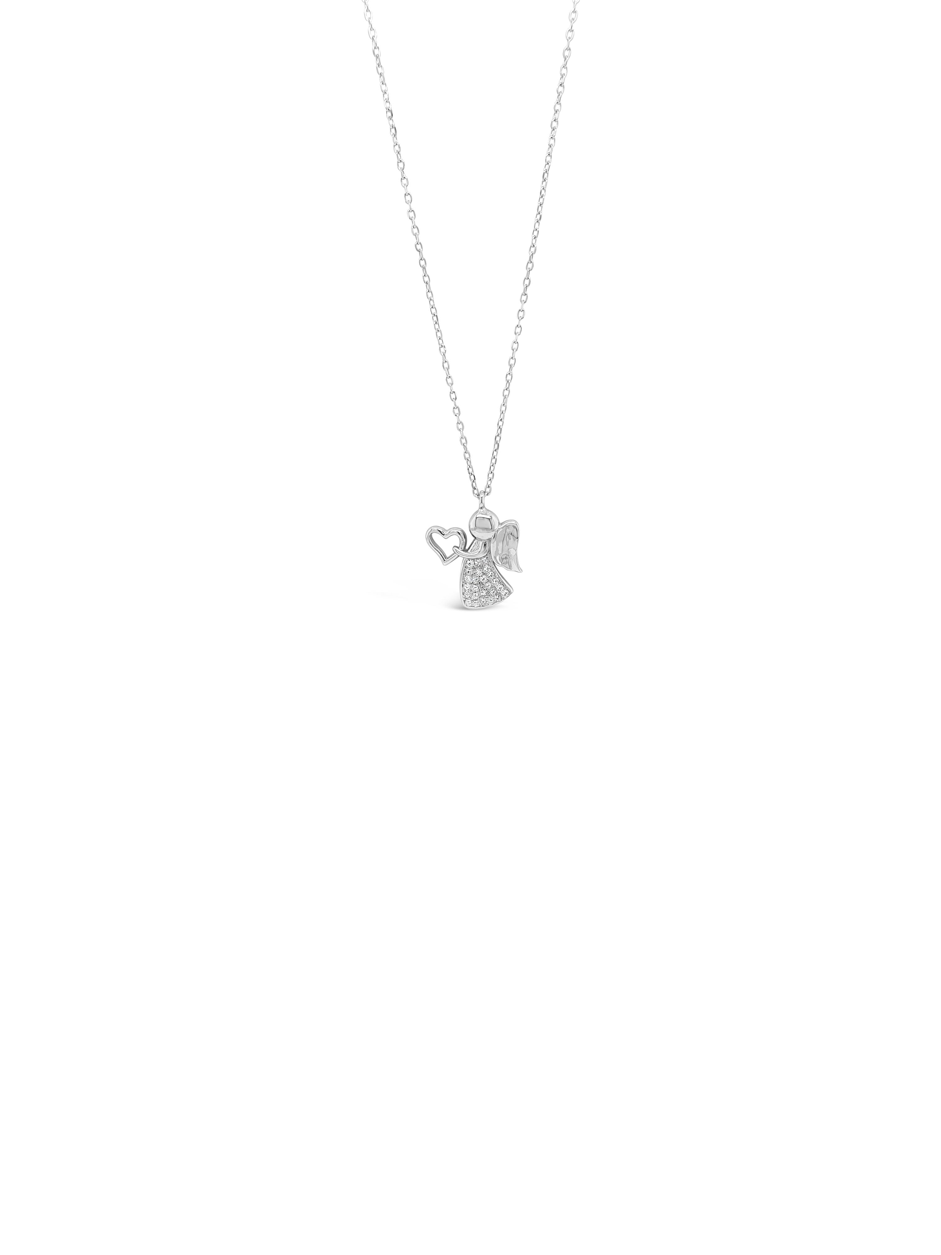 Absolute Jewellery Angel With Heart Necklace HCP214