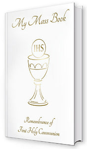 White Hard Back First Communion Missal