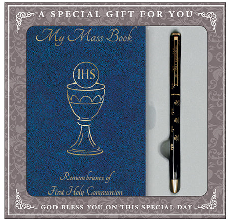 First Holy Communion Prayer Book Gift Set Boy