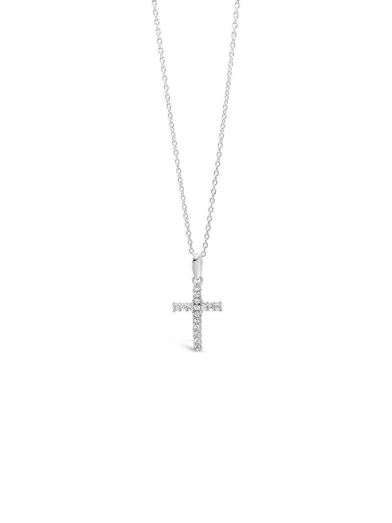 Absolute Jewellery Diamante Cross Necklace HCC109