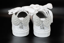 Load image into Gallery viewer, Sweeties By Sweetie Pie Girls White Sneaker Shoes:- Elsa Flats

