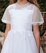 Load image into Gallery viewer, SALE COMMUNION DRESS Emmerling Girls White Communion Dress:- Gea Age 8 &amp; 10
