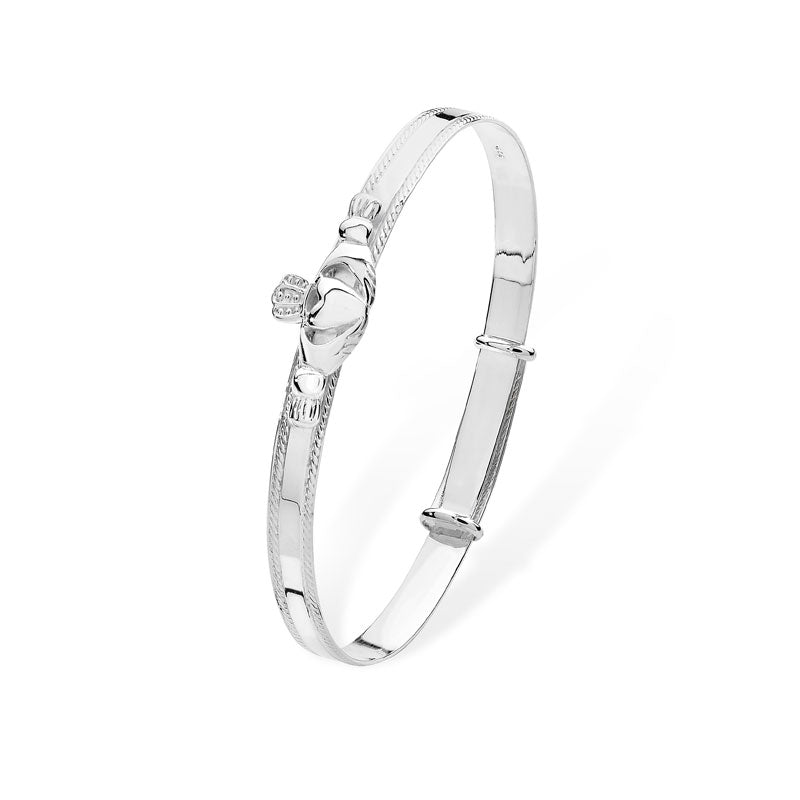 KINDLE Girls Claddagh Bangle:- HSBA049A