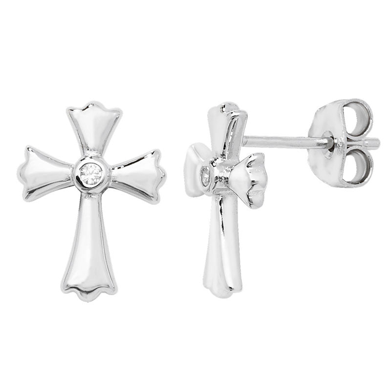 KINDLE Girls Cross Earrings:- HSE008B
