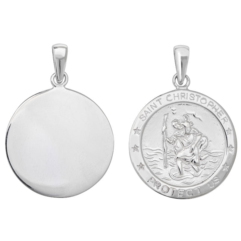 KINDLE Boys St Christopher Chain:- HSP452B