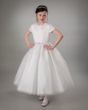 Load image into Gallery viewer, Paula&#39;s Communion Girls White Communion Dress:- PJ05
