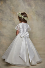 Load image into Gallery viewer, SALE COMMUNION DRESS Isabella Girls White Communion Dress:- IS23479 Age 7
