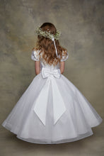 Load image into Gallery viewer, SALE COMMUNION DRESS Isabella Girls White Communion Dress:- IS23480 AGE 6, 7 &amp; 8
