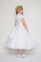 Load image into Gallery viewer, SALE COMMUNION DRESS Koko Girls White Communion Dress:- KO22365 Age 8 &amp; 9
