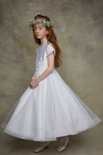 Load image into Gallery viewer, KOKO Girls White Communion Dress:- KO23979
